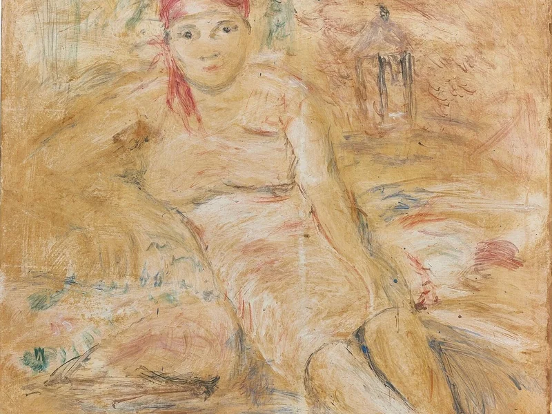 1889-Armando Julio Reverón Travieso - Juanita Sentada (1933)